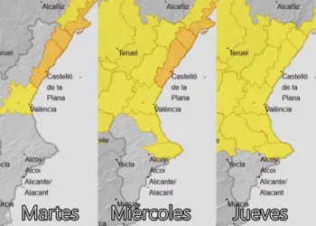 Alertas activadas por fuertes lluvias para hoy y los próximos días