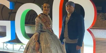 La Fallera Mayor de Manises 2024 presente en las Fiestas de Segorbe