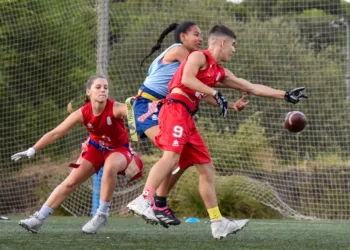 España disputa el Campeonato Europeo Júnior de Flag Football