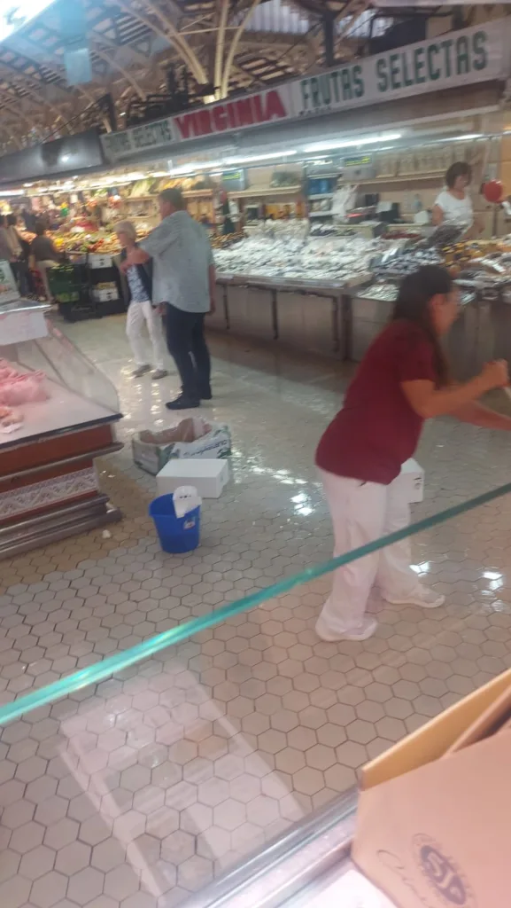 mercado central goteras