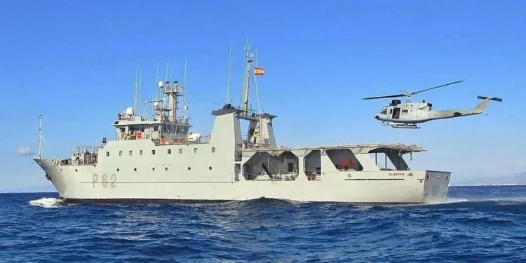 El patrullero Alborán de la Armada recalará en el puerto de Valencia 1 patrullero Alborán