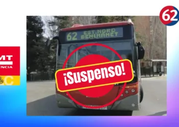 Bus 62: La EMT incumple el reglamento en los desvíos y desoye la demanda del CEIP Camí L’Horta