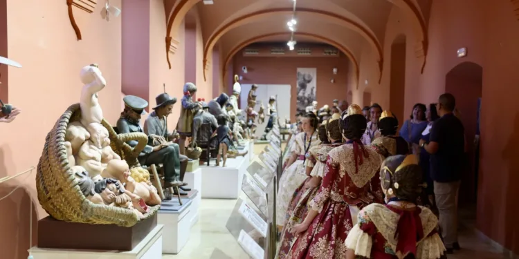 Candidatas a Fallera Mayor Infantil de Valencia han visitado hoy el Museo Fallero 1 Candidatas a Fallera Mayor Infantil de Valencia han visitado hoy el Museo Fallero