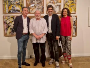 Unas mil personas visitan la muestra antológica de Armando Serra 2 Unas mil personas visitan la muestra antológica de Armando Serra