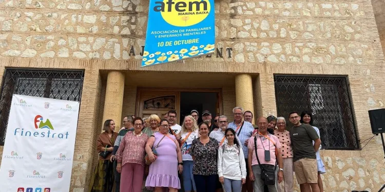 "AFEM Marina Baixa" es recibida por el Ayuntamiento de Finestrat en el Día de la Salud Mental 1 «AFEM Marina Baixa» es recibida por el Ayuntamiento de Finestrat en el Día de la Salud Mental