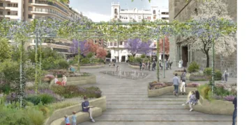 Adjudicada la redacción del proyecto de renaturalización de la avenida de l’Oest, plaza de San Agustín y calle Sant Vicent