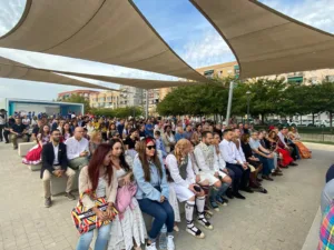 La Generalitat celebra el Día de la Hispanidad con el I Encuentro Cultural de las Casas Hispanoamericanas en Valencia 4 241012 PRES Foto3 Tarrega fiesta nacional