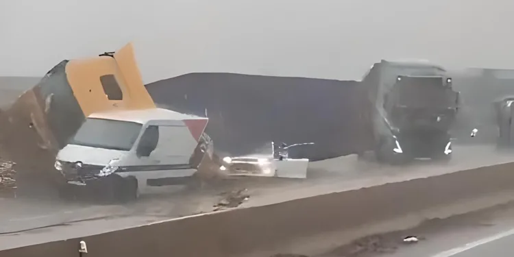 Estado de las carreteras por las inundaciones: Más de 40 tramos afectados por las fuertes lluvias