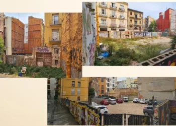 «Amics del Carme» devuelve al debate público la situación de los solares en Ciutat Vella