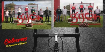 Kevin Suárez y Laura Verdonschot vencen en Gijón y se visten como líderes de la Copa de España de Ciclocross