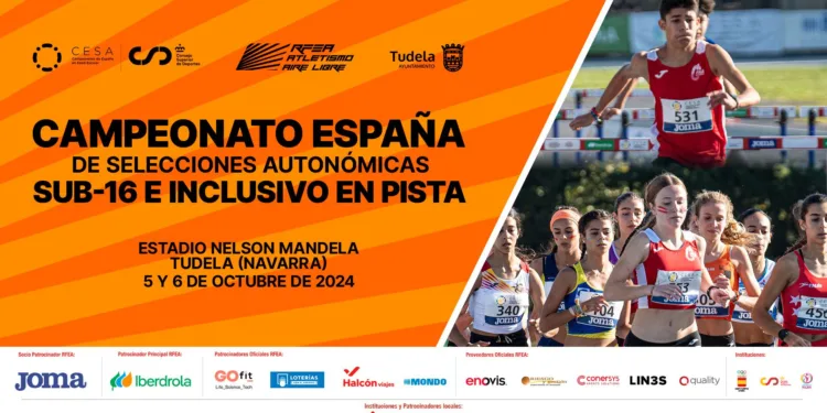 Tudela acoge el Campeonato de España de Selecciones Autonómicas Sub 16 e Inclusivo en pista 1 Tudela acoge el Campeonato de España de Selecciones Autonómicas Sub 16 e Inclusivo en pista