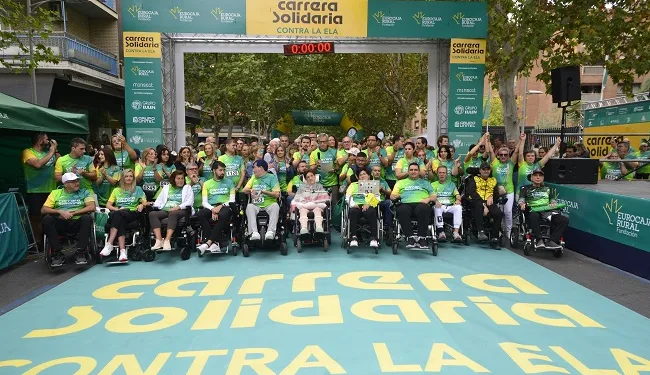 La ‘Carrera Solidaria contra la ELA’ de Fundación Eurocaja Rural alcanza un nuevo récord