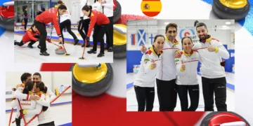 España se consolida en la élite del curling mixto con la cuarta posición en el Mundial 2024