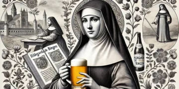 Hildegarda de Bingen: La santa que revolucionó la cerveza y describió el orgasmo femenino
