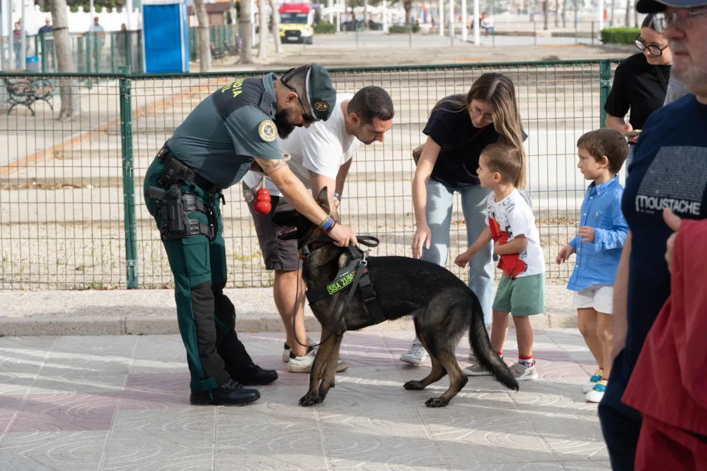 La Guardia Civil celebró el Día de su patrona en Cullera con miles de asistentes 18 DSC04594