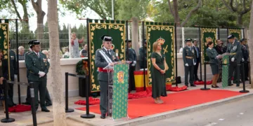 La Guardia Civil celebró el Día de su patrona en Cullera con miles de asistentes