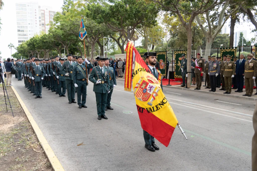 La Guardia Civil celebró el Día de su patrona en Cullera con miles de asistentes 14 DSC04975