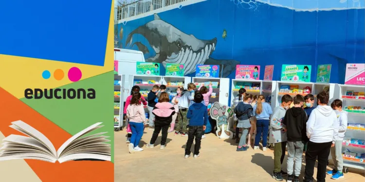 Educiona visita centros educativos organizando ferias del libro 1 Educiona visita centros educativos organizando ferias del libro
