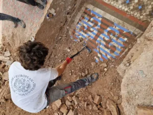 Un proyecto europeo saca a la luz restos de Nolla del siglo XIX en Meliana 2 nolla