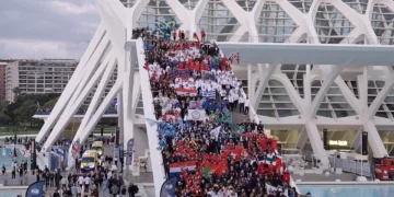Mazón ensalza la afición valenciana por el motor en la inauguración de los FIA Motorsport Games