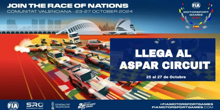Los FIA Motorsport Games llegan al Aspar Circuit