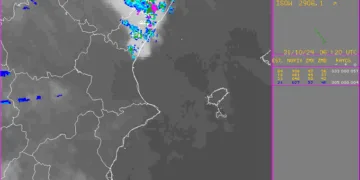 La DANA continúa activa: alerta por lluvias intensas en el norte de la Comunidad Valenciana y riesgo de inundaciones
