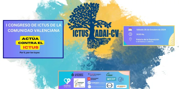 ADAI CV invita a asistir al "I Congreso sobre Ictus de la Comunitat Valenciana" 1 ADAI CV invita a asistir al «I Congreso sobre Ictus de la Comunitat Valenciana»