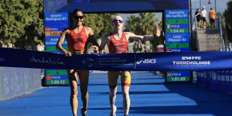 Susana Rodríguez y Marta Francés reinan en el Mundial de Triatlón Paralímpico 1 Susana Rodríguez y Marta Francés reinan en el Mundial de Triatlón Paralímpico