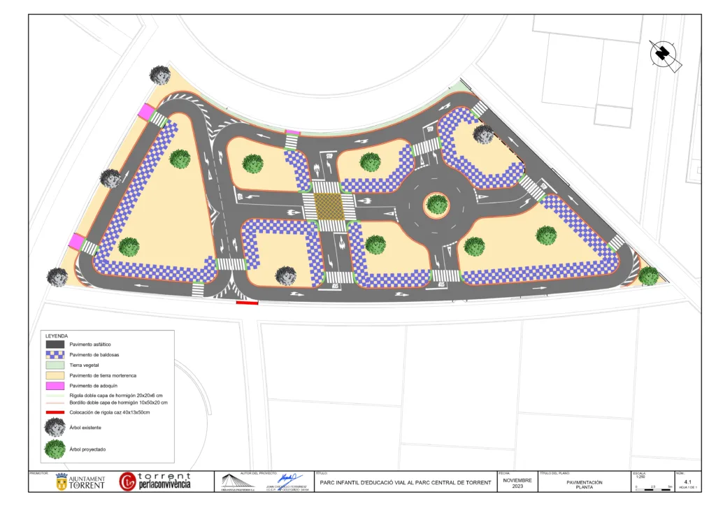 Torrent construye su Parque Infantil de Seguridad Vial en Parc Central 5 Torrent construye su Parque Infantil de Seguridad Vial en Parc Central