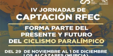 La RFEC celebrará la IV edición de las jornadas de captación de talentos en Ciclismo Paralímpico