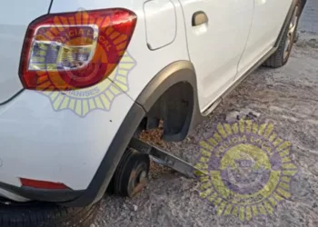 Detenido por la Policia Local por el robo de neumáticos de vehículos en Manises