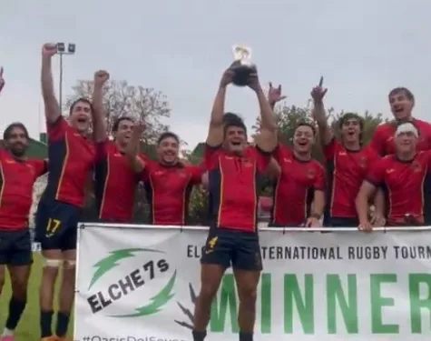 Rugby: España oro y plata en el «Torneo internacional Elch7s»
