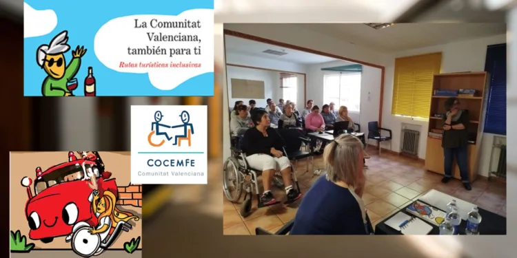 COCEMFE CV presenta en Ayora el catálogo de rutas turísticas inclusivas de la Comunitat Valenciana