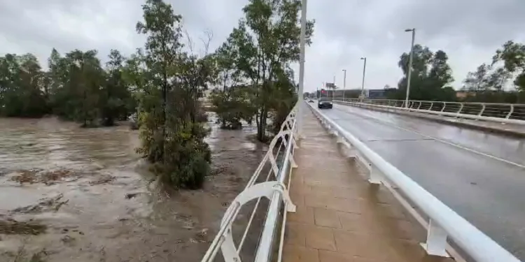 Aviso especial de alerta hidrológica para el Río Magro y al Júcar de Algemesí a Cullera