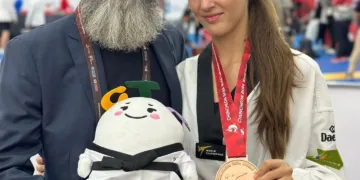 Violeta Díaz consigue la medalla de bronce en el Mundial de Corea de Taekwondo