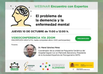 Webinar de CEAFA sobre Demencia y enfermedad mental