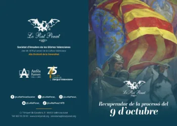 Lo Rat Penat edita 3.000 fullets sobre l'història del 9 d'Octubre