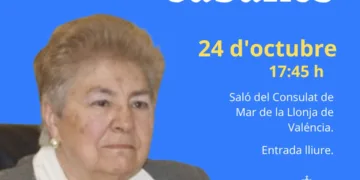 Lo Rat Penat i la RACV realisaran un homenage públic a Na Mª Desamparados Cabanes Pecourt