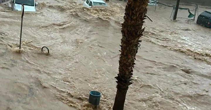 Llombay inundada como muchos municipios de La Ribera 1 Llombay inundada como muchos municipios de La Ribera