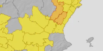 Se eleva el riesgo por fuertes lluvias en el interior sur de Castelló