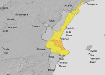 Carcaixent acumula 134 litros y Alzira 126 litros de lluvias desde anoche