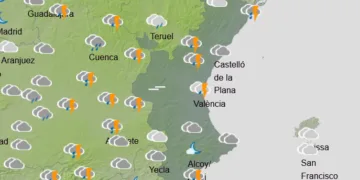 Desde este viernes a las 19h hasta sábado por la mañana avisos amarillos por lluvias persistentes