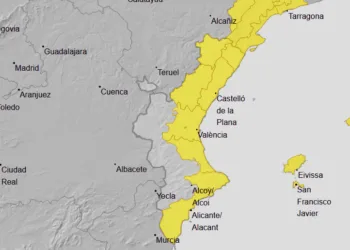 AEMET activa desde las 12:00h avisos amarillos por lluvias persistentes