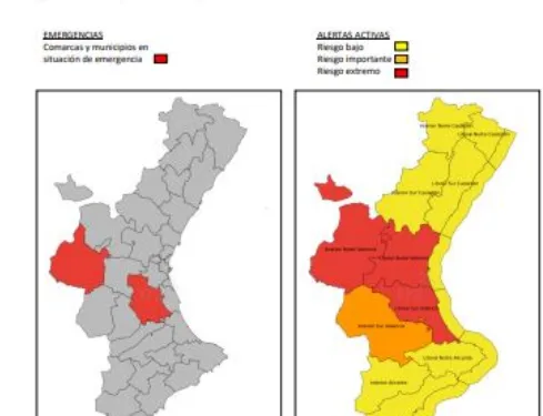 Elevado el nivel de alerta a rojo: inundaciones y ríos desbordados 1 Elevado el nivel de alerta a rojo: inundaciones y ríos desbordados