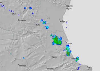 Llueve sobre mojado: precipitaciones en Alzira, l’Alcudia, Carlet y zonas de Turís y Monserrat