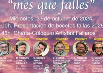La Falla Barri La Llum presenta sus bocetos para el mes de Marzo