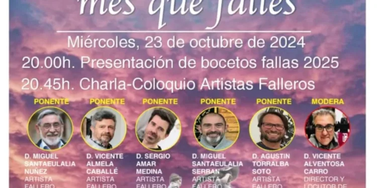 La Falla Barri La Llum presenta sus bocetos para el mes de Marzo