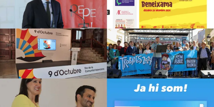 Diputació de Valéncia riega con 150.000€ al catalanismo, la Generalitat patrocina los correllengua y Valencia homenajea a Estellés