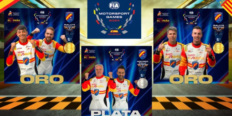 España lidera el medallero de los FIA Motorsport Games 1 España lidera el medallero de los FIA Motorsport Games
