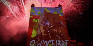 Torrent prepara un espectacular castillo de Pirotecnia Vulcano para cerrar los actos del 9 d'Octubre